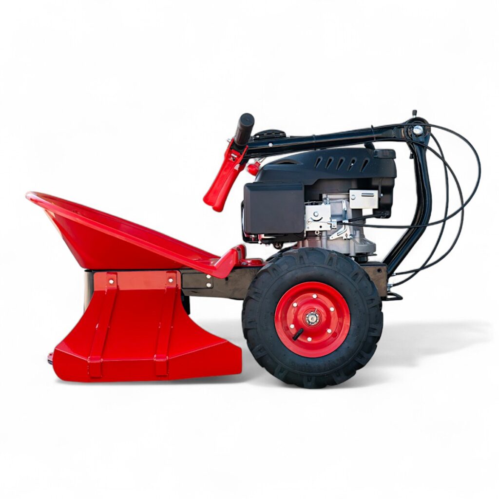 Bubnová sekačka z boku